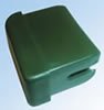 Ponteira Retangular Interna Abaulada 20x40 - Modelo: P-188 - Modelo FDE para tubo espessura 1,2 e 1,5 mm