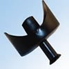 Ponteira Meia Cana com Pino 1/ 2”, 5/8”, 3/4”, 7/8”, 1” e 1.1/4”